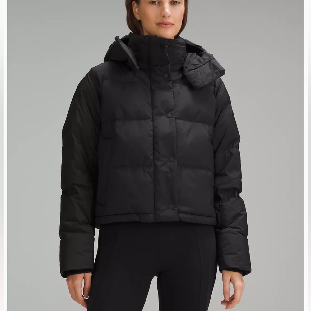 Lululemon Wunder Puff Cropped Jacket - SZ 6